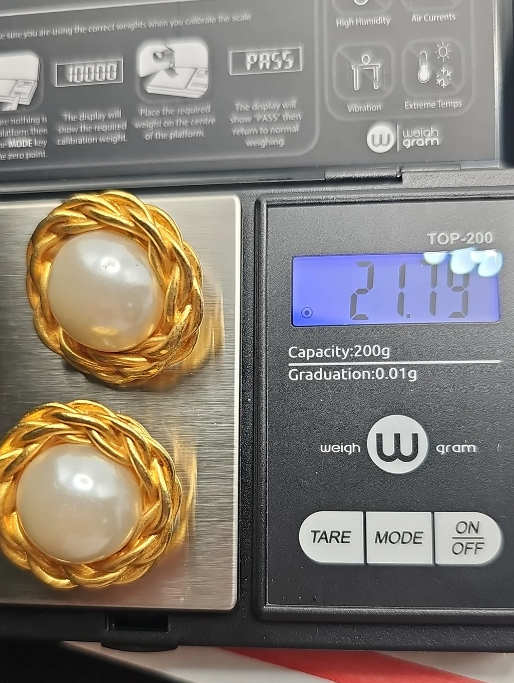 Anne Klein Gold-Tone Pearl Statement Peirce Earrings - Classic Chic